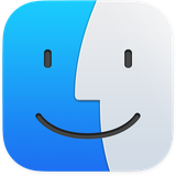 The Finder icon in macOS Big Sur